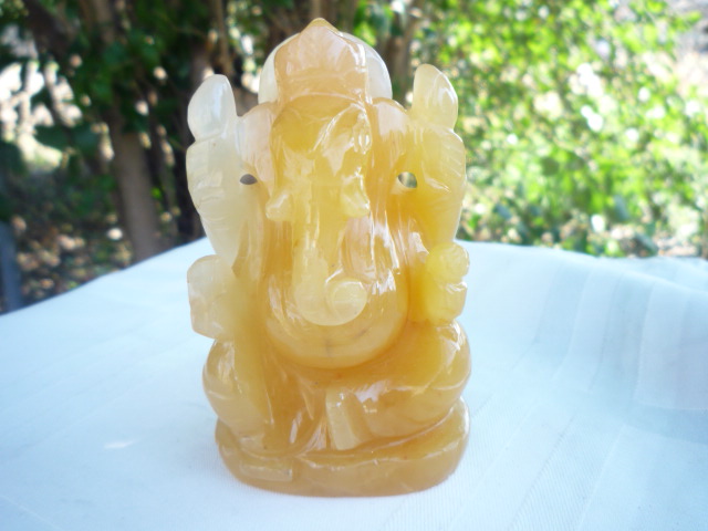 Yellow Quartz Ganesha self-confidence and drives out negative thoughts   4222
